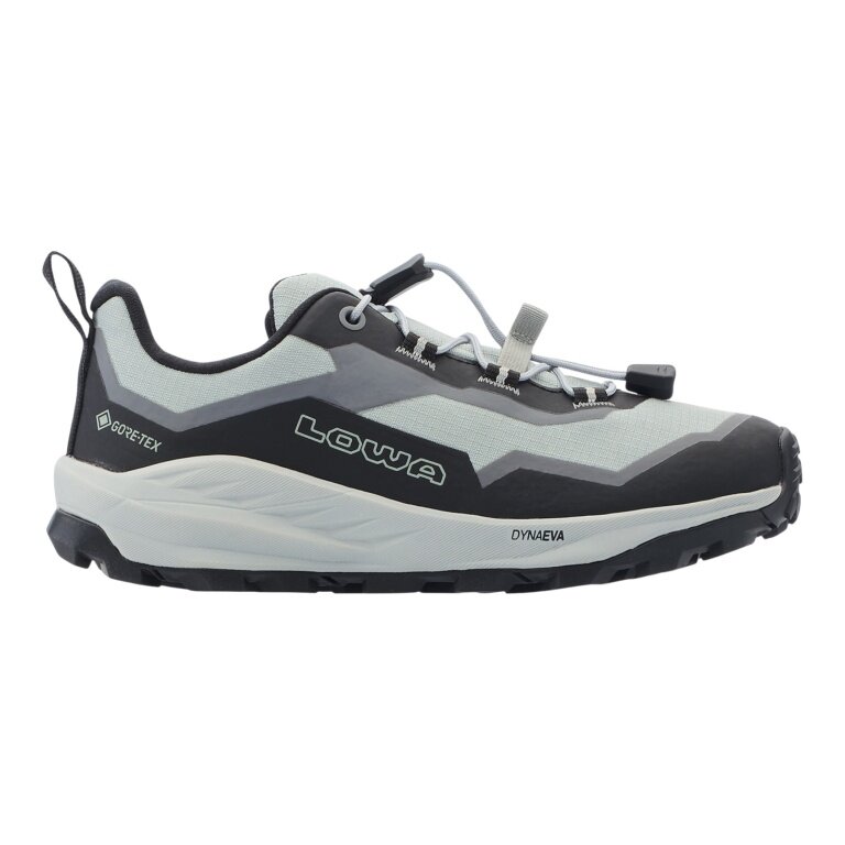 Lowa buty wielofunkcyjne Trailux GTX LO (wodoodporne, tekstylne/syntetyczne) czarne/szare dziecięce