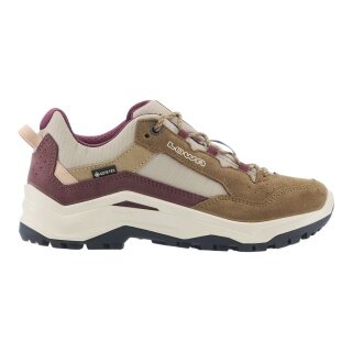 Lowa buty trekkingowe Ventierra LO GTX (skóra zamszowa/tekstylia, wodoodporne) desertbrown/persimmon różowe damskie