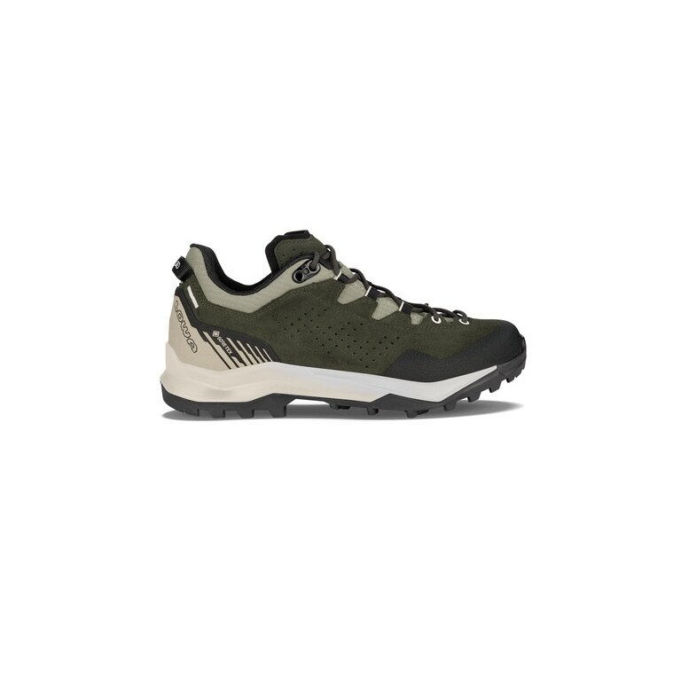 Lowa buty trekkingowe Explorer LO GTX (trekking, zamsz/tekstylia, wodoodporne) ciemnozielony/panna męskie