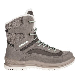 Lowa zimowe buty Ella High GTX (wodoodporne) szaro-kamienne/mint dziecięce