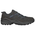 Buty trekkingowe Lowa Sirkos Evo Low GTX (skóra zamszowa/tekstylia, wodoodporne) szare/niebieskie męskie