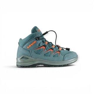 Lowa buty trekkingowe Innox Evo GTX QC (syntetyk/tekstylia, wodoodporne) ciemny petrol/płomień dziecięce