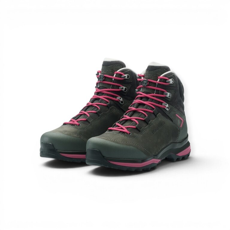 Lowa buty trekkingowe Lady Light Evo LL (Trekking, nubuk) szare/różowe damskie