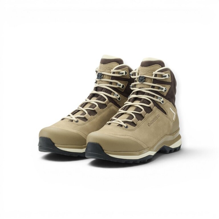 Lowa buty trekkingowe Lady Light Evo LL (Trekking, skóra nubukowa) humus/brązowe damskie