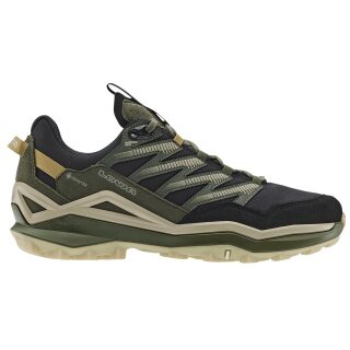 Lowa buty trekkingowe Maddox Pro Low GTX (Fast-Hiking, tekstylia/synteza, wodoodporne) czarne/oliwkowe męskie