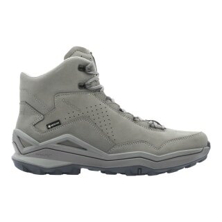 Buty trekkingowe Lowa Maddox Pro LT GTX Mid (Fast-Hiking, skóra nubukowa, wodoodporne) szare męskie