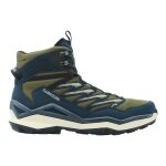 Buty trekkingowe Lowa Maddox Pro LT GTX Mid (Fast-Hiking, tekstylne/syntetyczne, wodoodporne) granatowo-oliwkowe męskie