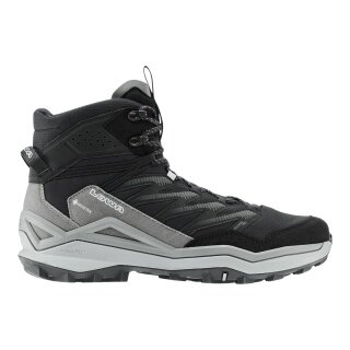 Lowa buty trekkingowe Maddox Pro LT GTX Mid (Fast-Hiking, tekstylia/synteza, wodoodporne) czarne/szare męskie