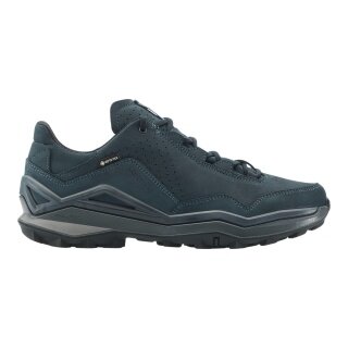 Lowa buty trekkingowe Maddox Pro LT GTX LO (Fast-Hiking, skóra nubukowa, wodoodporne) granatowo-szare męskie