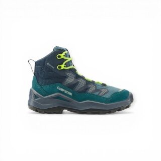 Lowa buty trekkingowe Maddox Pro Mid GTX Junior (tekstylia/zwierzęca skóra zamszowa, wodoodporne) petrolowa zieleń/limonka dziecięce