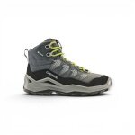 Lowa buty trekkingowe Maddox Pro Mid GTX Junior (tekstylia/zwierzęca skóra zamszowa, wodoodporne) czarne/limonkowe dla małych dzieci