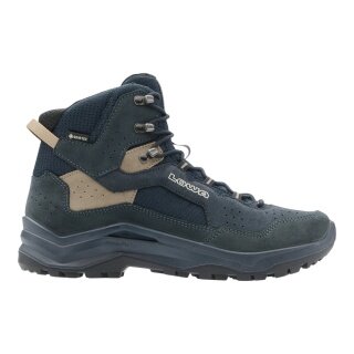 Lowa buty trekkingowe Ventierra GTX MID (skóra zamszowa/tekstylia, wodoodporne) granatowo/beżowe męskie