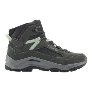 Lowa buty trekkingowe Ventierra QC GTX (skóra zamszowa/tekstylia, wodoodporne) szare/oliwkowe damskie