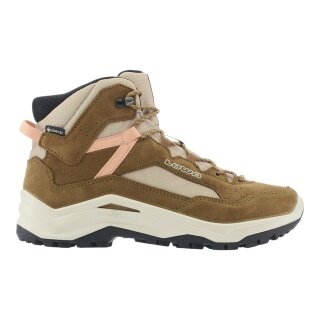 Lowa buty trekkingowe Ventierra QC GTX (skóra zamszowa/tekstylia, wodoodporne) desertbrown/brzoskwinia damskie