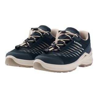 Lowa buty trekkingowe Zirrox II GTX Low Junior (wielofunkcyjne, wodoodporne) 2026 granatowo/piaskowe dla małych dzieci