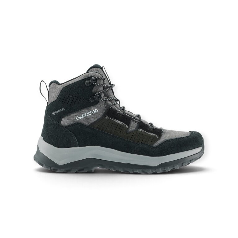 Lowa buty zimowe Kaloya Winter GTX MID (tekstylia/skóra, wodoodporne) czarne/szare męskie