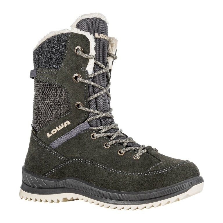 Lowa zimowe buty Bianca High GTX (skóra zamszowa/tekstylia, wodoodporne) 2024 antracytowo-szary/szampan Dziecięce