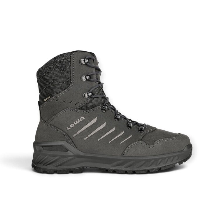 Lowa zimowe buty Nabucco GTX (skóra zamszowa/tekstylia, wodoodporne) 2026 antracytowo-szare/szare męskie