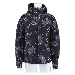 Kurtka izolacyjna Maloja ChrysanthenumM (izolacja Primaloft®-Bio, ciepła, wiatroszczelna) czarna/kwiatowa damska