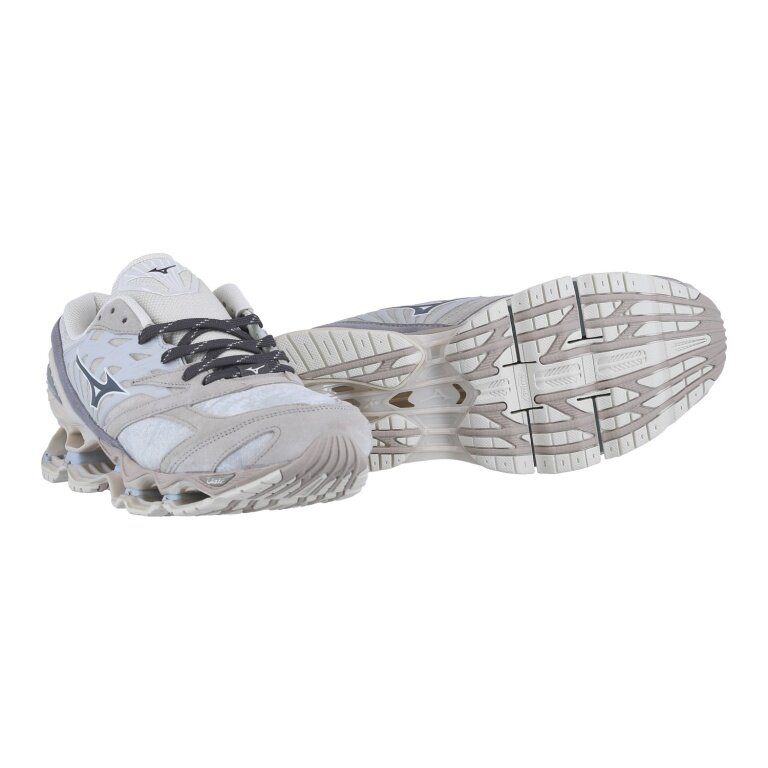 Mizuno buty biegowe Wave Prophecy LS (amortyzacja) szare/beżowe