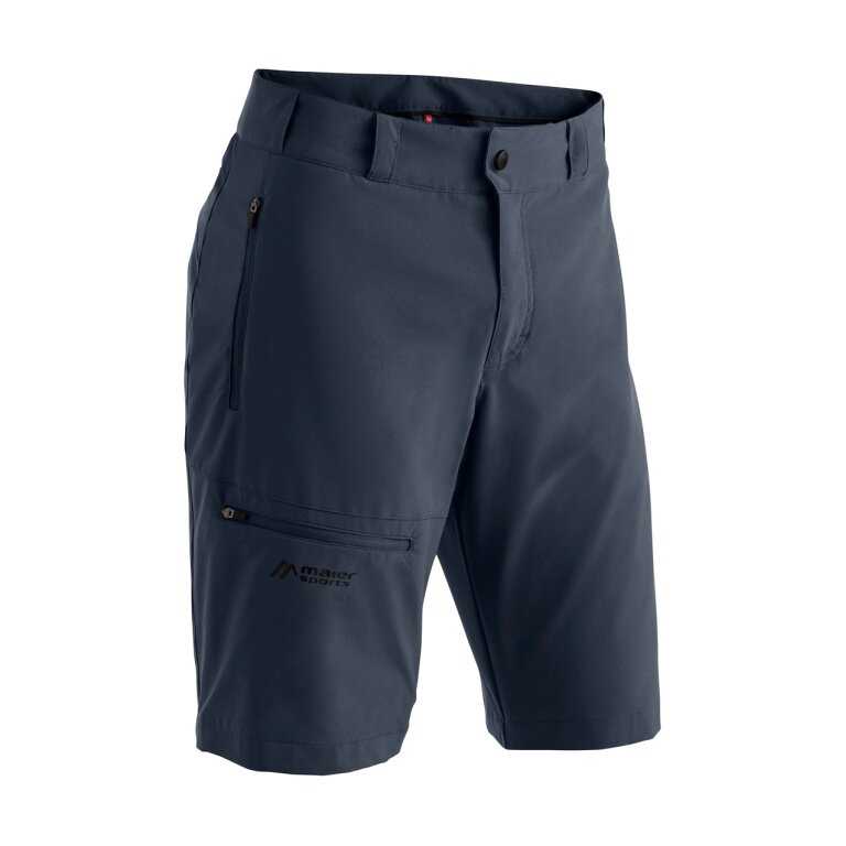 Maier Sports Spodnie wędrowne Bermuda Latit Short (4-kierunkowy stretch) krótkie grafitowe męskie