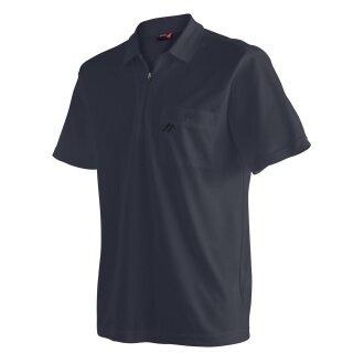 Maier Sports Polo Arwin 2.0 do wędrówek i rekreacji (oddychający, szybko schnący) granatowy męski