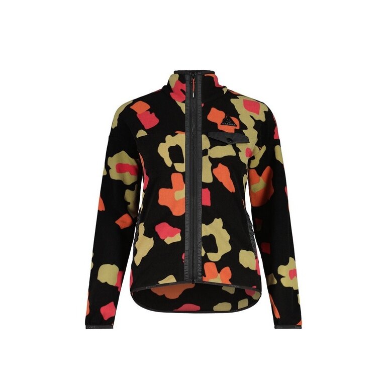 Maloja Fleecejacka BocanaM Retro (z nadrukiem alpejskiej prymuli) kolorowa damska