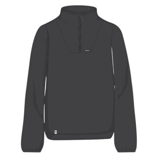 Maloja Fleecepullover MeltinaM (Half Zip, oddychający) czarny Damski