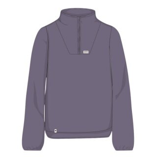 Maloja Fleecepullover MeltinaM (Half Zip, oddychający) fioletowy Damski