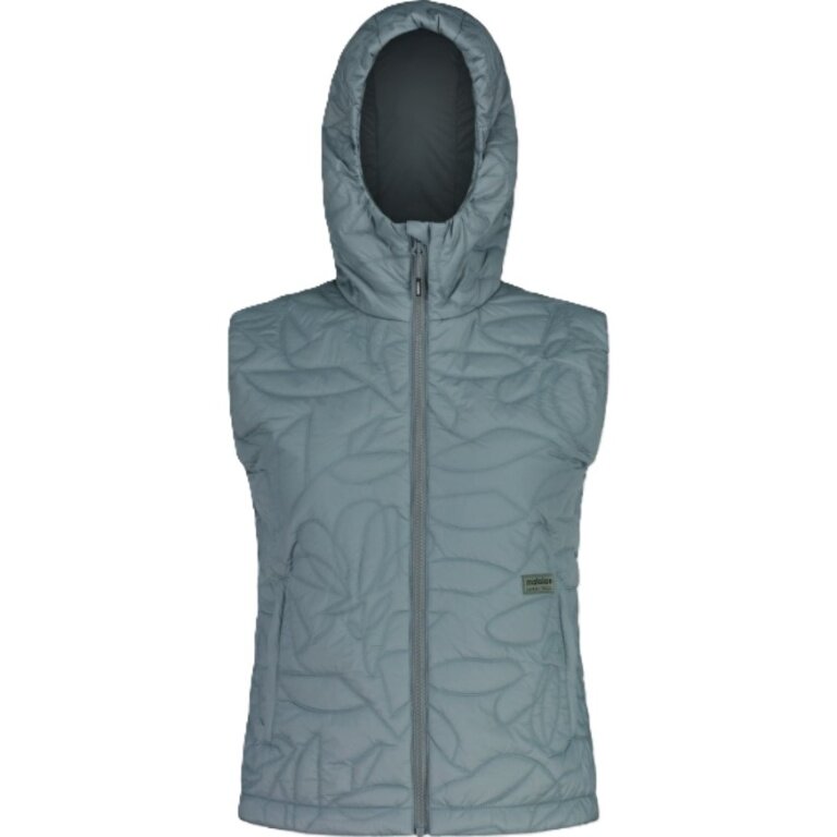 Maloja kamizelka izolacyjna RedaliaM Alpine Puffer Vest (izolacja Primaloft®-Bio, lekka, wiatroszczelna) szałwiowa zielona damska