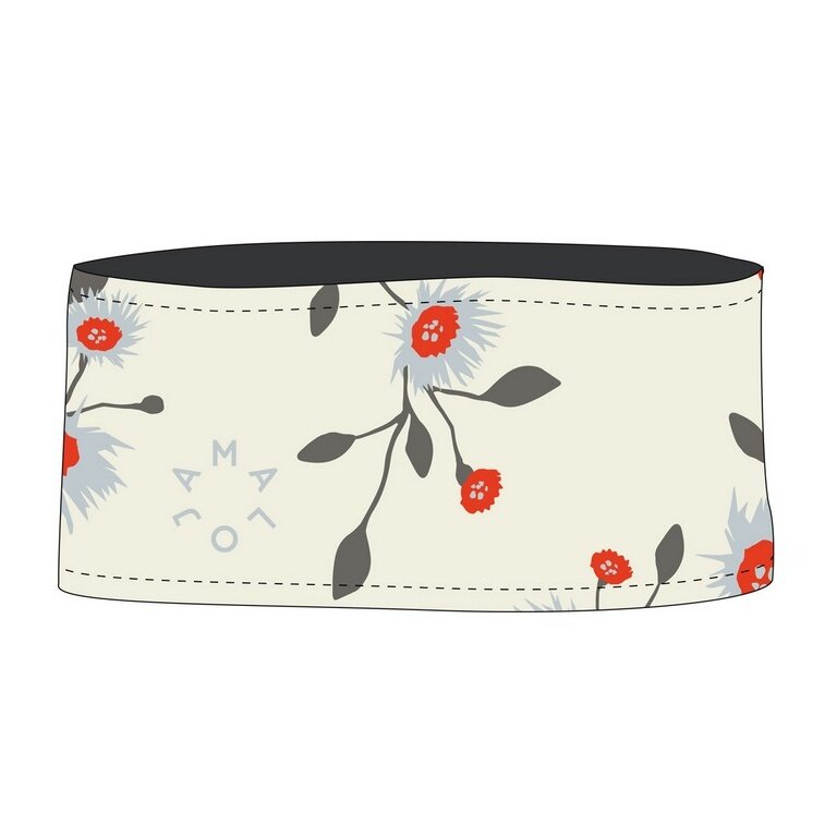 Maloja Opaska CatinaccioM (elastyczny materiał) mleczny biały Damski