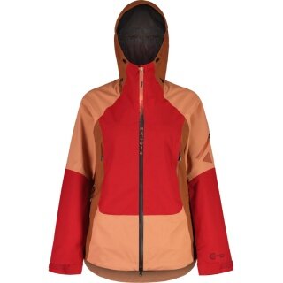 Maloja Zimowa kurtka narciarska EiskogelM (wodoodporna, oddychająca) czerwona/wielokolorowa damska