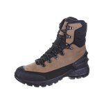 Buty zimowe Mammut Blackfin Leather High GTX (skóra split, idealne na lód/śnieg, wodoodporne) brązowo/czarne męskie