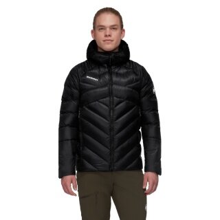 Mammut Kurtka puchowa Taiss Insulated Hooded (bardzo lekka, wodoodporna) czarna męska