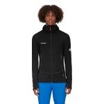 Mammut Fleecejacka Taiss Light ML z kapturem (Warstwa pośrednia, 4-kierunkowy stretch) czarny męski