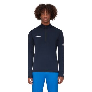 Mammut Fleecepullover Aenergy Half Zip Pull (Warstwa pośrednia, Polartec Power Grid Fleece) granatowy męski