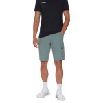 Spodnie wędrówkowe Mammut Wanderhose Hiking V Short (ochrona UV, 4-kierunkowy stretch) krótkie szare męskie