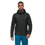 Kurtka izolacyjna Mammut Wander-Isolationsjacke Rime IN z kapturem (lekka, optymalne właściwości cieplne) czarna męska