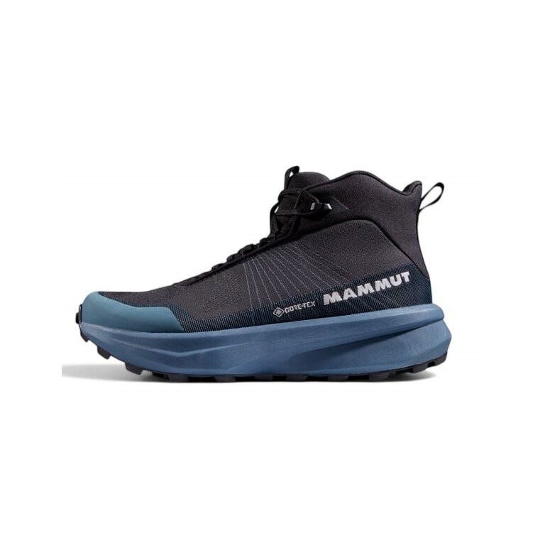 Buty trekkingowe Mammut Aenergy Mtn Mid GTX (wielofunkcyjne, wodoodporne) czarne/niebieskie męskie