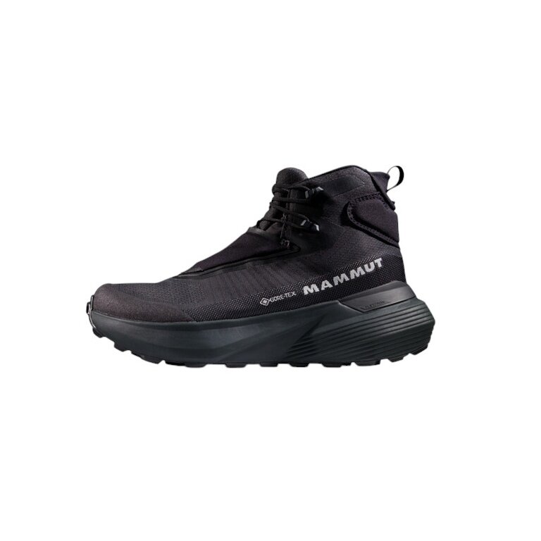 Buty trekkingowe Mammut Aenergy Ultra Mid GTX (Fast Hiking, wodoodporne) czarne/stalowoszare męskie