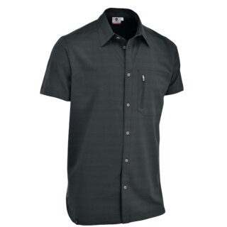 Koszulka Maul Wanderhemd Irschenberg XT Krótki rękaw (z kieszonką na piersi) ciemnoszara Męska