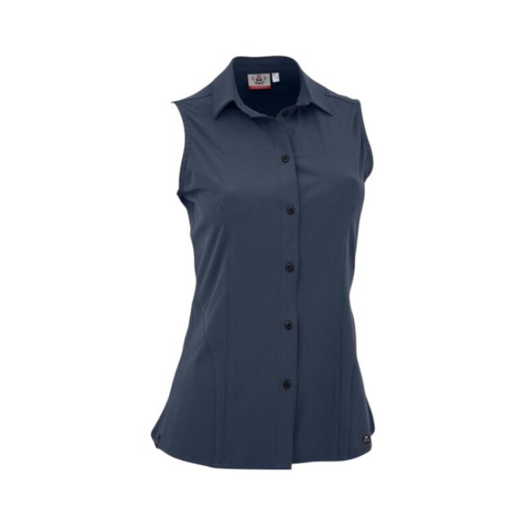 Maul Wanderbluse Tank-Top Rofanspitze 3XT - ciemnoniebieska damska
