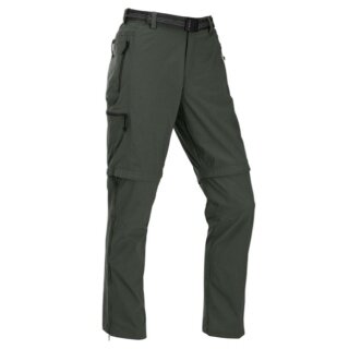 Maul Wander-Trekkinghose Quebec XT T-Zipp-Off (długie spodnie i bermudy w jednym) ciemnozielony mężczyzna