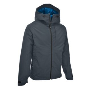Maul Trekking-Wanderjacke Terrak MTX 10.0 Megatex (wodoodporna, wiatroszczelna, oddychająca) ciemnoszara/niebieska męska