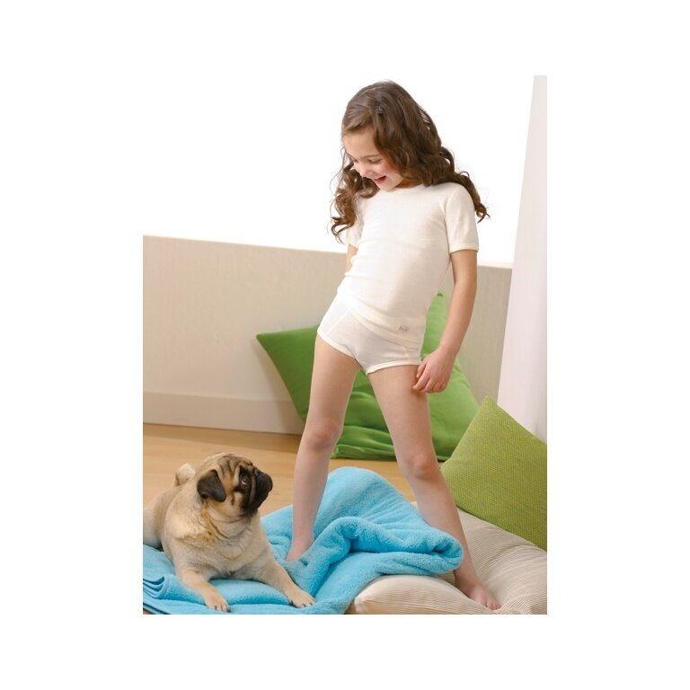 Medima Bielizna Podkoszulka (Bawełna) Krótki rękaw biały (Rozm. 140-164)