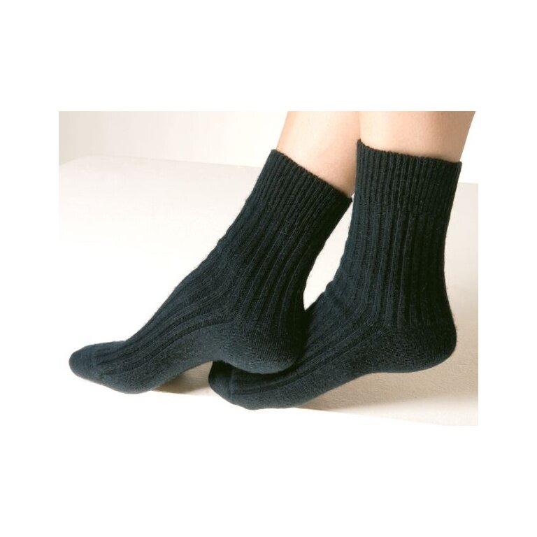 Medima Skarpety wełniane Kuscheldinger ABS czarne Damskie - 1 para