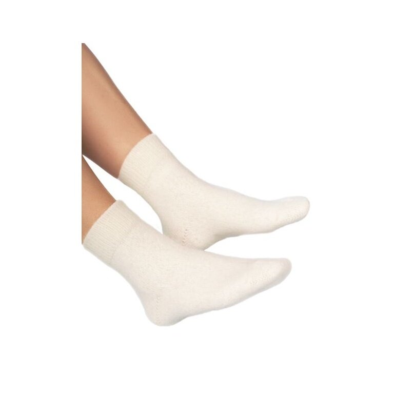 Medima Skarpetki termalne (wełna) białe damskie - 1 para