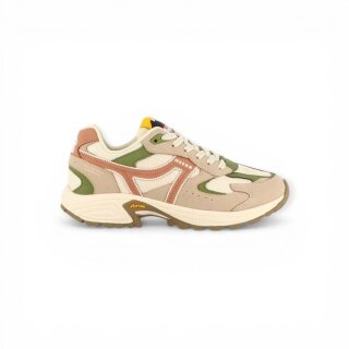 Meeko Sneaker Capra Olive (wodoodporne) beżowy/zielony/brązowy