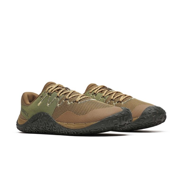 Merrell Minimalne buty biegowe Trail Glove 7 ciemny brąz/khaki męskie