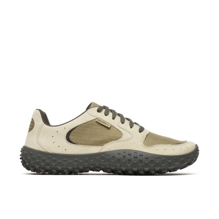 Merrell Minimalne Sneakersy Wrapt (Buty do biegania, wodoodporne) beżowo-oliwkowe męskie